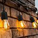 Уличная светодиодная гирлянда ретро, лампа Edison, 10 метров, 220V, тёплый белый (WLS-2314W10) WLS-2314W10 фото 6
